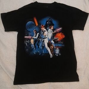 Star Wars Black Graphic T-Shirt